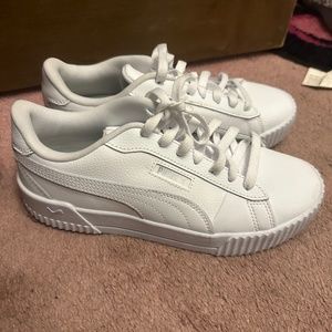 Puma white sneakers